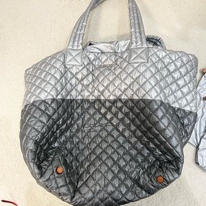 MZ Wallace travel bag with 3 accessory bags